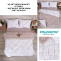 ETE HOMETEX ÇİFT KİŞİLİK LÜX WELSOFT YORGAN 195X215CM YANSIMA BEJ 8696474231937